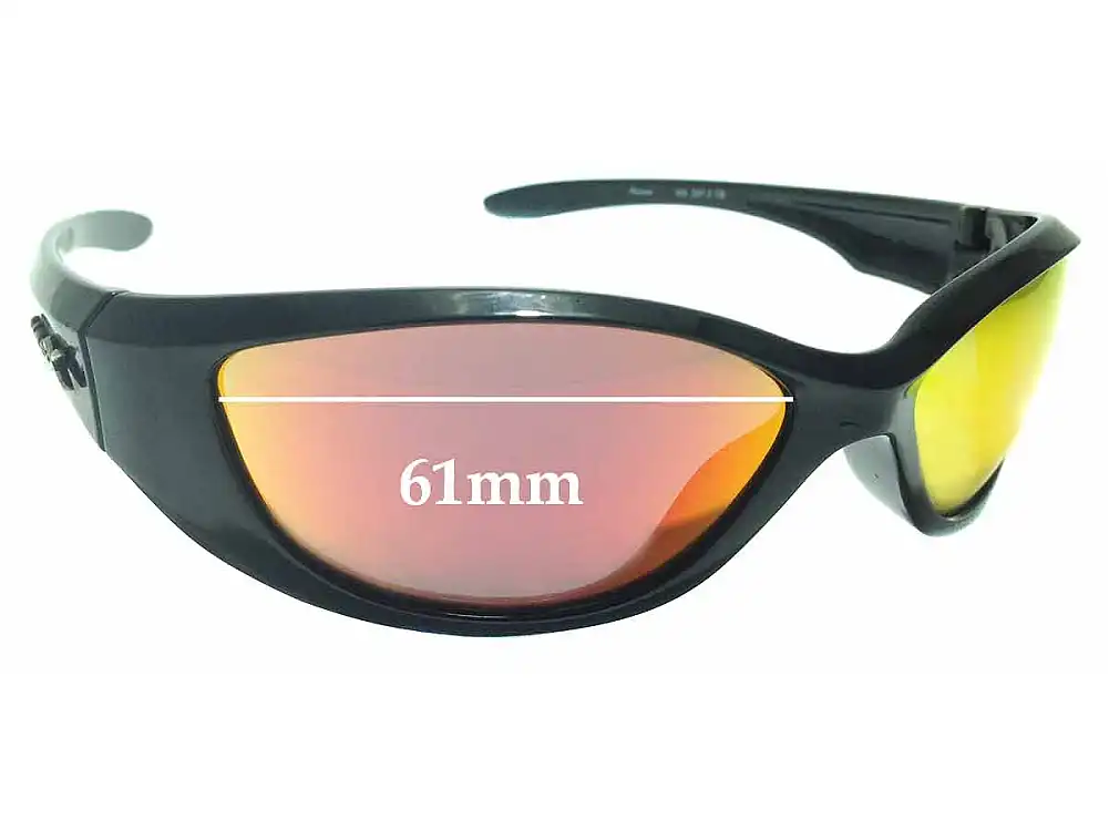 Sunglass Fix Replacement Lenses for Wiley X Ink - 61mm Wide Sunglass Fix Replacement Lenses for Wiley X Ink - 61mm Wide
