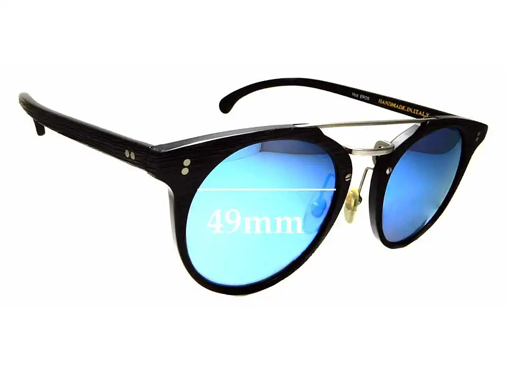 Sunglass Fix Replacement Lenses for Antica Occhialeria Eros - 49mm Wide Sunglass Fix Replacement Lenses for Antica Occhialeria Eros - 49mm Wide