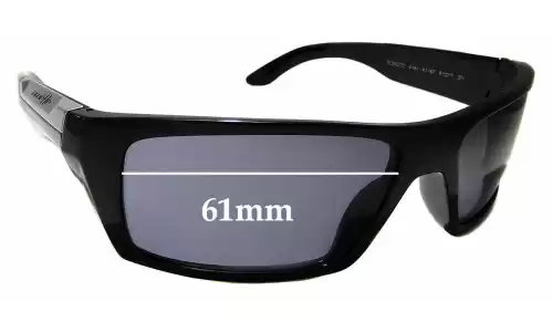 Sunglass Fix Replacement Lenses for Arnette Roboto AN4181 - 61mm Wide Arnette Roboto AN4181 Replacement Lenses 61mm wide