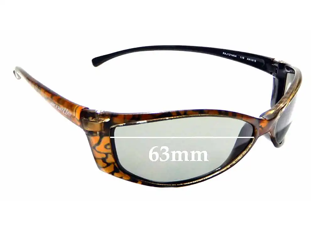 Arnette RAJ1214AA AN1015 Replacement Lenses 63mm Arnette RAJ1214AA AN1015 Replacement Lenses 63mm