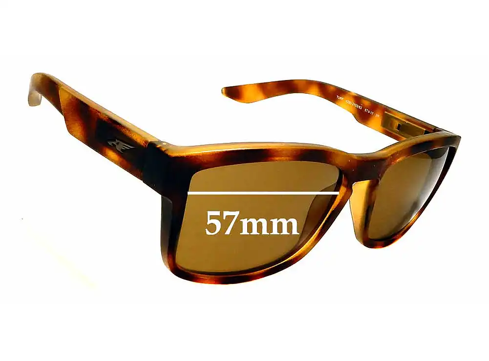 Sunglass Fix Replacement Lenses for Arnette Turf AN4220 - 57mm Wide Sunglass Fix Replacement Lenses for Arnette Turf AN4220 - 57mm Wide