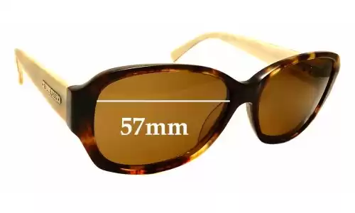 Sunglass Fix Replacement Lenses for Bill Bass Mika - 57mm Wide Bill Bass Mika Replacement Lenses 57mm wide