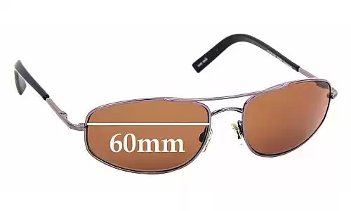 Sunglass Fix Replacement Lenses for Bill Bass 29659 - 60mm Wide Sunglass Fix Replacement Lenses for Bill Bass 29659 - 60mm Wide