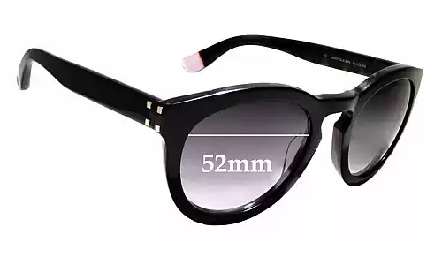 Sunglass Fix Replacement Lenses for Blanc B0007 - 52mm Wide Sunglass Fix Replacement Lenses for Blanc B0007 - 52mm Wide