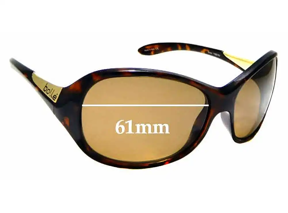 Sunglass Fix Replacement Lenses for Bolle Grace - 61mm Wide Sunglass Fix Replacement Lenses for Bolle Grace - 61mm Wide