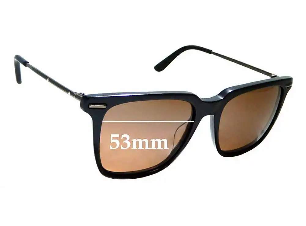 Sunglass Fix Replacement Lenses for Bottega Veneta BV 0027S - 53mm Wide Sunglass Fix Replacement Lenses for Bottega Veneta BV 0027S - 53mm Wide