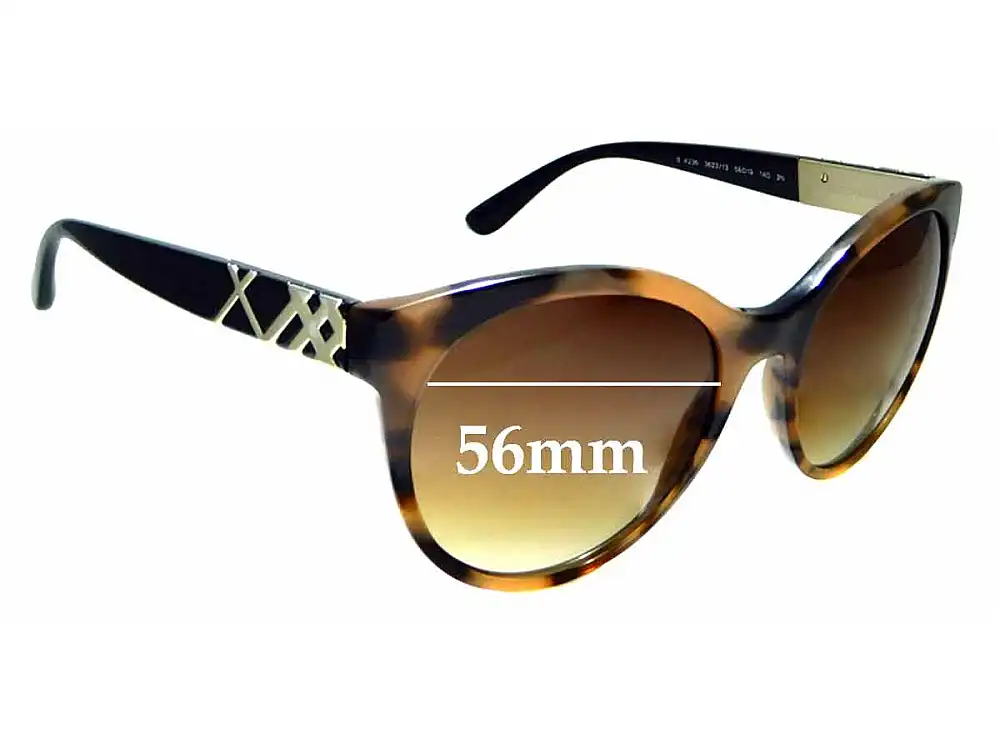 Sunglass Fix Replacement Lenses for Burberry B 4236 - 56mm Wide Sunglass Fix Replacement Lenses for Burberry B 4236 - 56mm Wide
