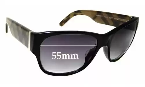 Sunglass Fix Replacement Lenses for Burberry B 4104-M-A - 55mm Wide Sunglass Fix Replacement Lenses for Burberry B 4104-M-A - 55mm Wide