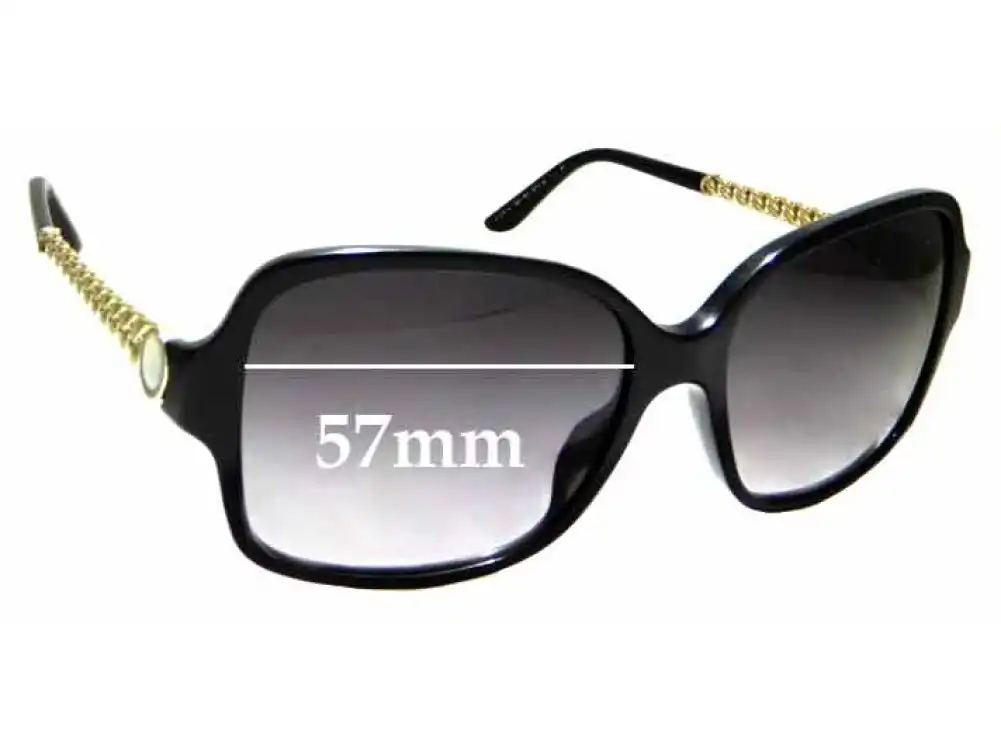 Sunglass Fix Replacement Lenses for Bvlgari 8125-H - 57mm Wide Sunglass Fix Replacement Lenses for Bvlgari 8125-H - 57mm Wide