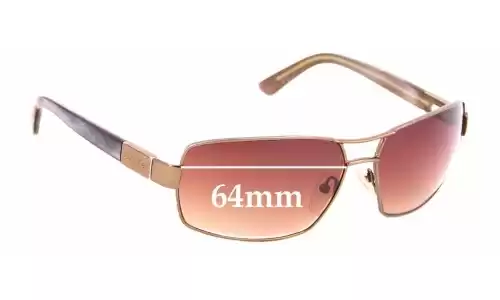 Sunglass Fix Replacement Lenses for Calvin Klein CK916S - 64mm Wide Sunglass Fix Replacement Lenses for Calvin Klein CK916S - 64mm Wide