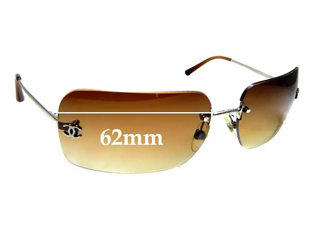 Sunglass Fix Replacement Lenses for Chanel 4017 - 62mm Wide Sunglass Fix Replacement Lenses for Chanel 4017 - 62mm Wide