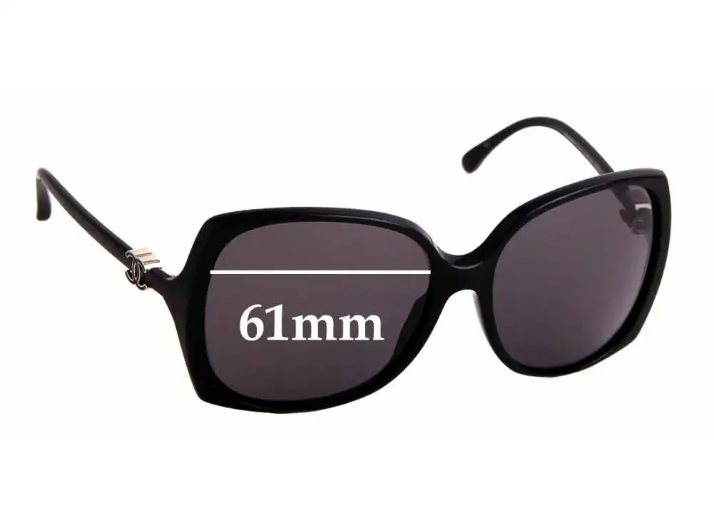 Sunglass Fix Replacement Lenses for Chanel 5216 - 61mm Wide Sunglass Fix Replacement Lenses for Chanel 5216 - 61mm Wide