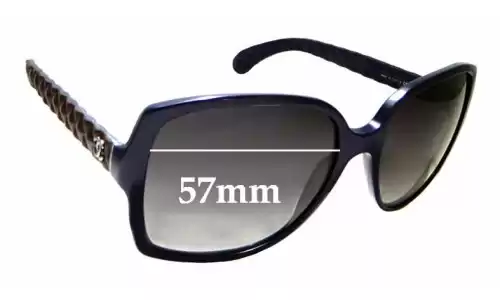 Sunglass Fix Replacement Lenses for Chanel 5289-Q - 57mm Wide Sunglass Fix Replacement Lenses for Chanel 5289-Q - 57mm Wide