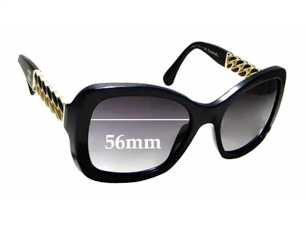 Sunglass Fix Replacement Lenses for Chanel 5305 - 56mm Wide Sunglass Fix Replacement Lenses for Chanel 5305 - 56mm Wide