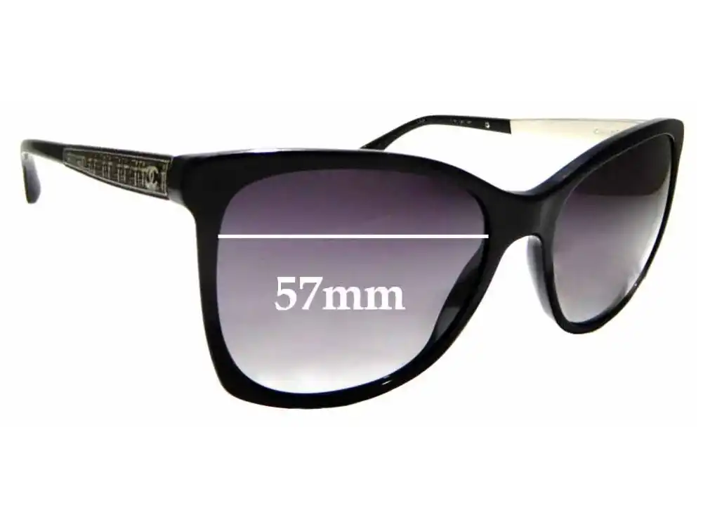 Sunglass Fix Replacement Lenses for Chanel 5348 - 57mm Wide Sunglass Fix Replacement Lenses for Chanel 5348 - 57mm Wide