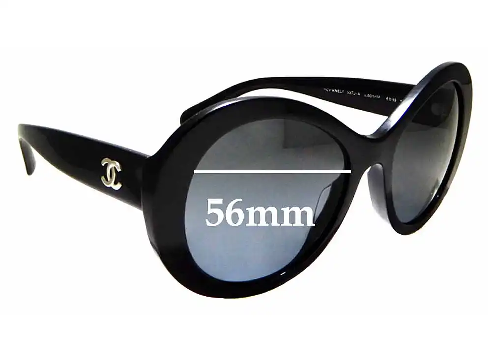 Sunglass Fix Replacement Lenses for Chanel 5372 - 56mm Wide Sunglass Fix Replacement Lenses for Chanel 5372 - 56mm Wide