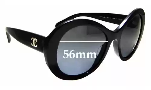 Sunglass Fix Replacement Lenses for Chanel 5372 - 56mm Wide Sunglass Fix Replacement Lenses for Chanel 5372 - 56mm Wide