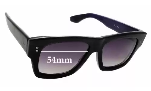 Sunglass Fix Replacement Lenses for Dita Creator - 54mm Wide Sunglass Fix Replacement Lenses for Dita Creator - 54mm Wide