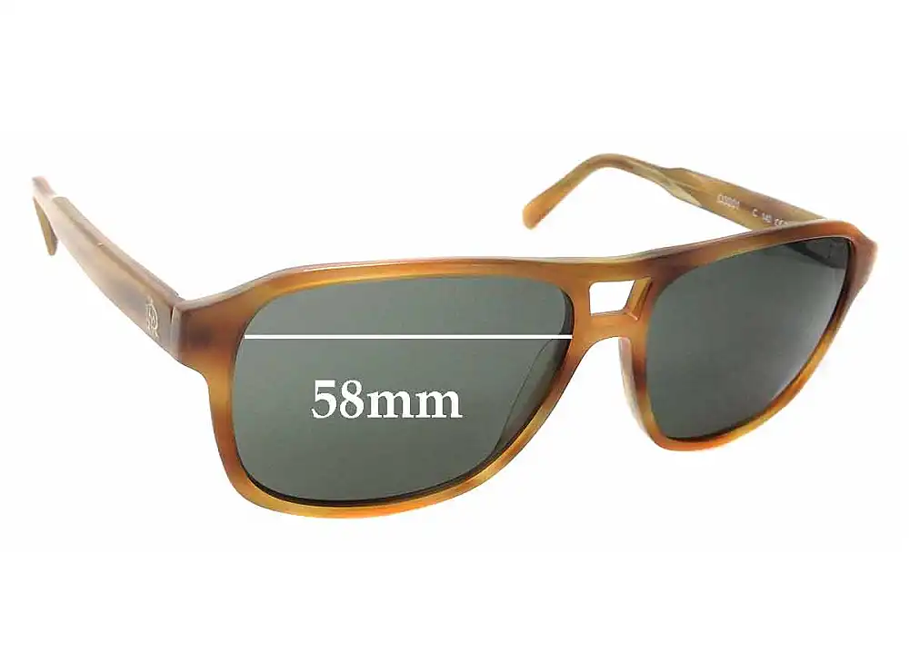 Sunglass Fix Replacement Lenses for Dunhill D3001 - 58mm Wide Sunglass Fix Replacement Lenses for Dunhill D3001 - 58mm Wide