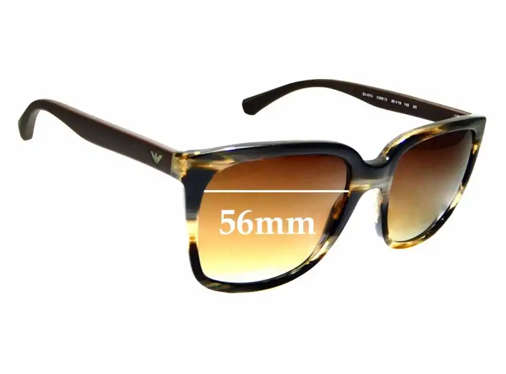 Sunglass Fix Replacement Lenses for Emporio Armani EA4049 - 56mm Wide Sunglass Fix Replacement Lenses for Emporio Armani EA4049 - 56mm Wide