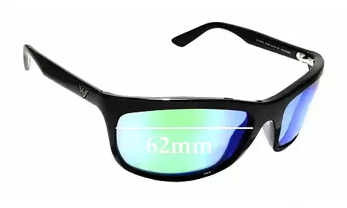 Sunglass Fix Replacement Lenses for Emporio Armani EA9798/S - 62mm Wide Sunglass Fix Replacement Lenses for Emporio Armani EA9798/S - 62mm Wide