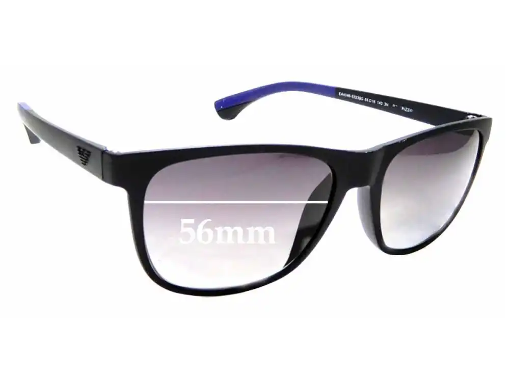 Sunglass Fix Replacement Lenses for Emporio Armani EA4046 - 56mm Wide Sunglass Fix Replacement Lenses for Emporio Armani EA4046 - 56mm Wide