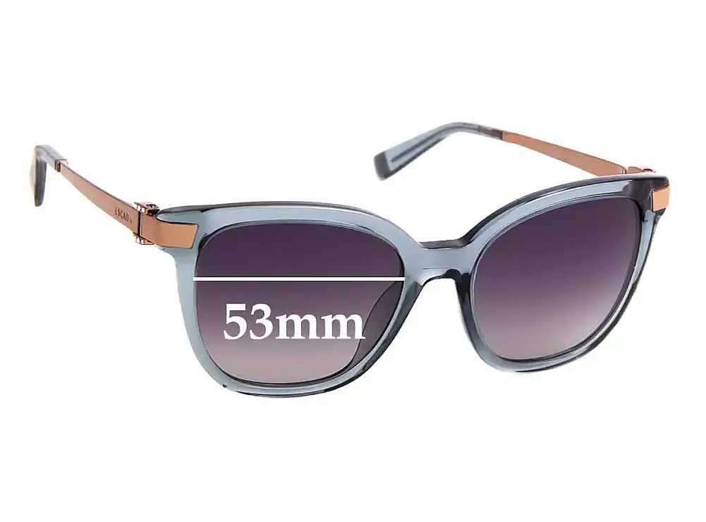 Sunglass Fix Replacement Lenses for Escada SES 493S - 53mm Wide Sunglass Fix Replacement Lenses for Escada SES 493S - 53mm Wide