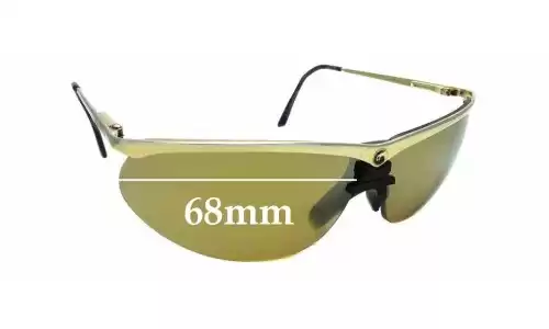 Sunglass Fix Replacement Lenses for Gargoyles Legends II - 68mm Wide Gargoyles Legends II Replacement Lenses 68mm wide