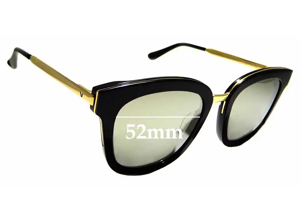 Sunglass Fix Replacement Lenses for Gentle Monster Absente One - 52mm Wide Sunglass Fix Replacement Lenses for Gentle Monster Absente One - 52mm Wide
