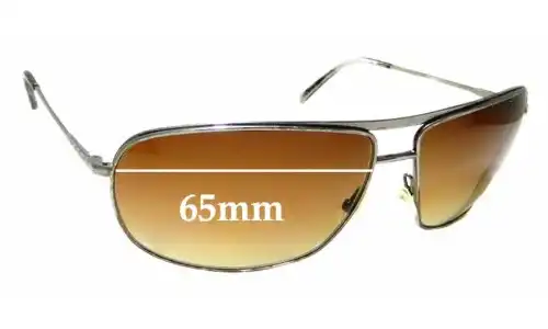 Sunglass Fix Replacement Lenses for Giorgio Armani GA 915/S - 65mm Wide Giorgio Armani GA 915/S Replacement Lenses 65mm wide
