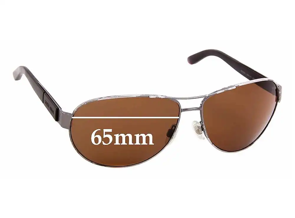 Sunglass Fix Replacement Lenses for Giorgio Armani AR 6025 - 65mm Wide Sunglass Fix Replacement Lenses for Giorgio Armani AR 6025 - 65mm Wide