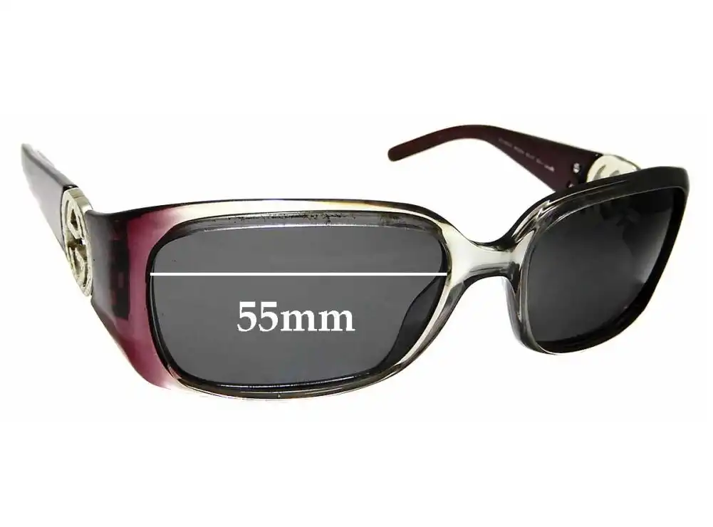 Sunglass Fix Replacement Lenses for Gucci GG3504/S - 55mm Wide Sunglass Fix Replacement Lenses for Gucci GG3504/S - 55mm Wide