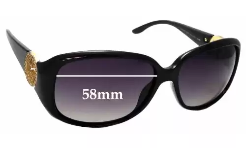 Sunglass Fix Replacement Lenses for Gucci GG3578/S - 58mm Wide Sunglass Fix Replacement Lenses for Gucci GG3578/S - 58mm Wide