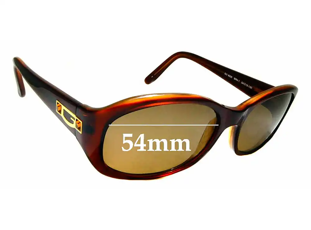 Sunglass Fix Replacement Lenses for Guess GU6225 - 54mm Wide Sunglass Fix Replacement Lenses for Guess GU6225 - 54mm Wide