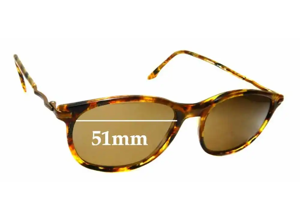 Sunglass Fix Replacement Lenses for James Dean Monterry - 51mm Wide Sunglass Fix Replacement Lenses for James Dean Monterry - 51mm Wide