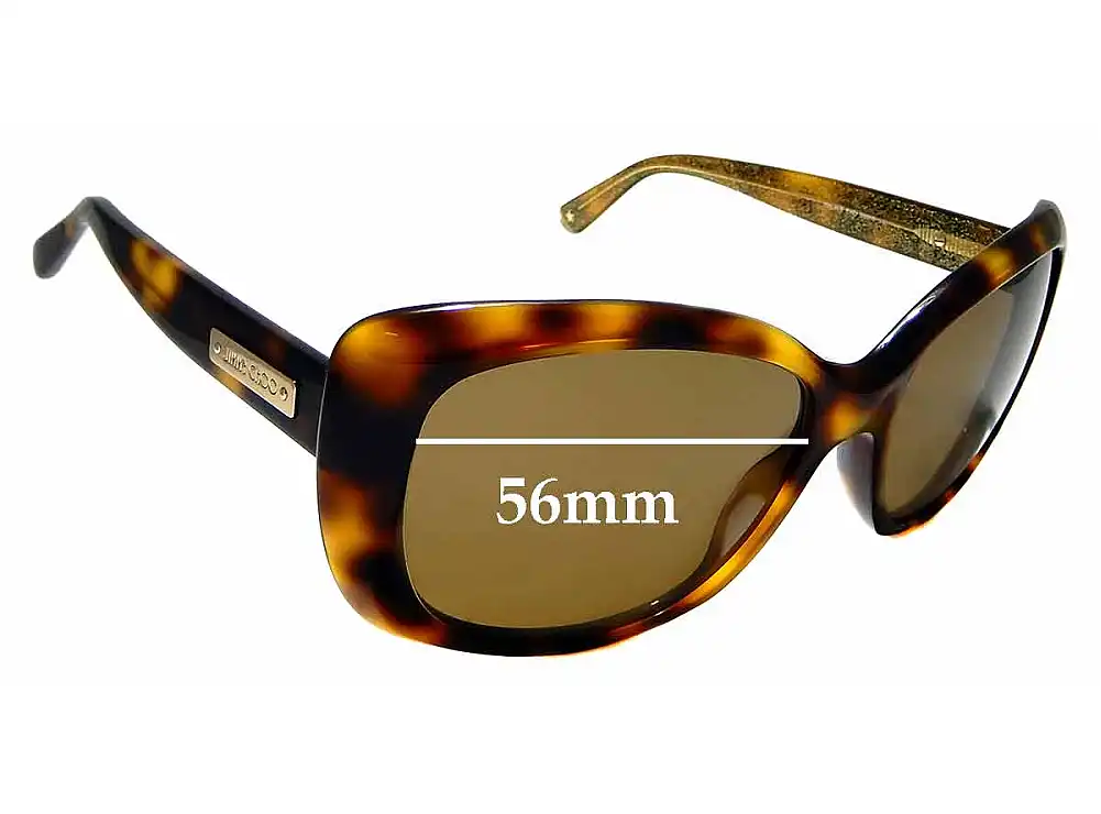 Sunglass Fix Replacement Lenses for Jimmy Choo Kalia/S - 56mm Wide Sunglass Fix Replacement Lenses for Jimmy Choo Kalia/S - 56mm Wide