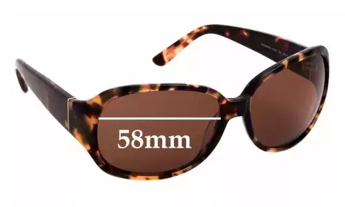 Sunglass Fix Replacement Lenses for Kate Spade Madina/P/S - 58mm Wide Kate Spade Madina/P/S Replacement Lenses 58mm wide