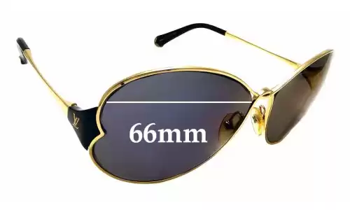 Sunglass Fix Replacement Lenses for Louis Vuitton Z0262U - 66mm Wide Sunglass Fix Replacement Lenses for Louis Vuitton Z0262U - 66mm Wide