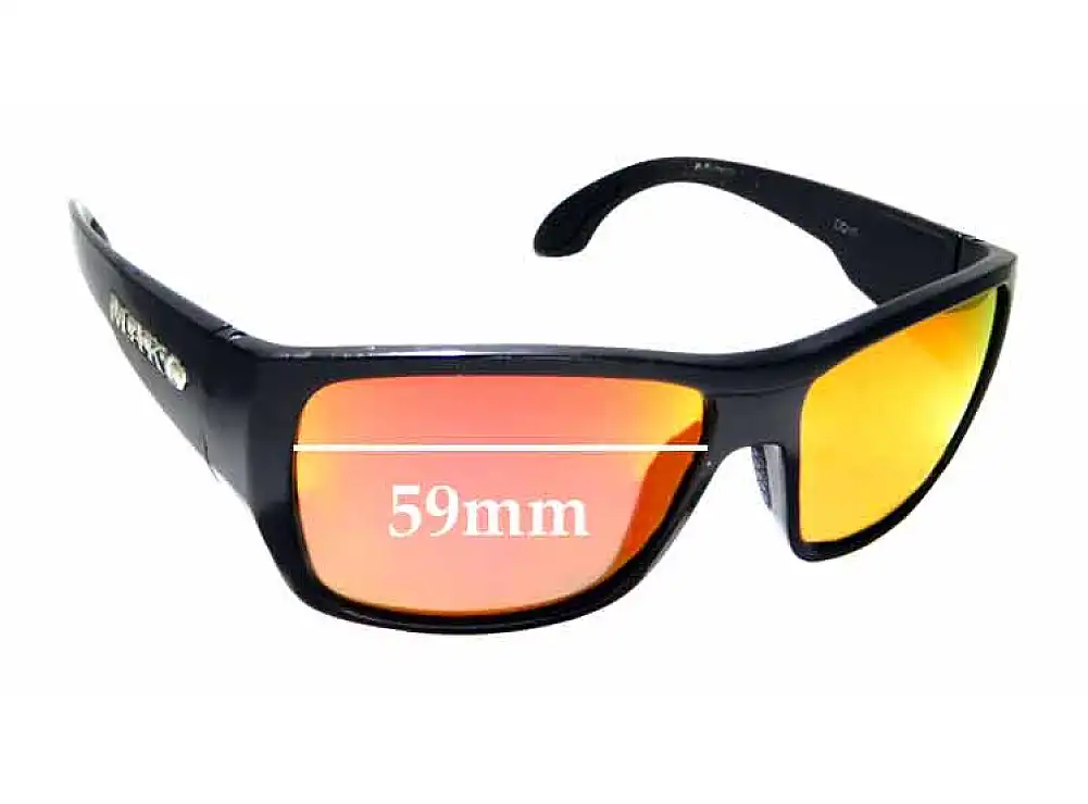 Sunglass Fix Replacement Lenses for Mako Covert 9596 - 59mm Wide Sunglass Fix Replacement Lenses for Mako Covert 9596 - 59mm Wide