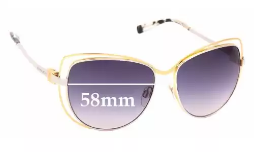 Sunglass Fix Replacement Lenses for Michael Kors MK1013 Audrina - 58mm Wide Sunglass Fix Replacement Lenses for Michael Kors MK1013 Audrina - 58mm Wide