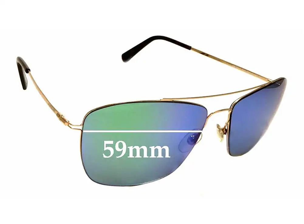 Sunglass Fix Replacement Lenses for Montblanc MB 594S - 59mm Wide Sunglass Fix Replacement Lenses for Montblanc MB 594S - 59mm Wide