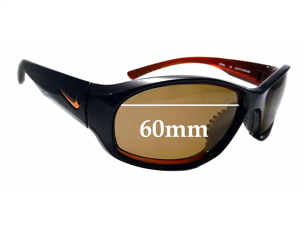 Sunglass Fix Replacement Lenses for Nike EV0581 Karma - 60mm Wide Sunglass Fix Replacement Lenses for Nike EV0581 Karma - 60mm Wide