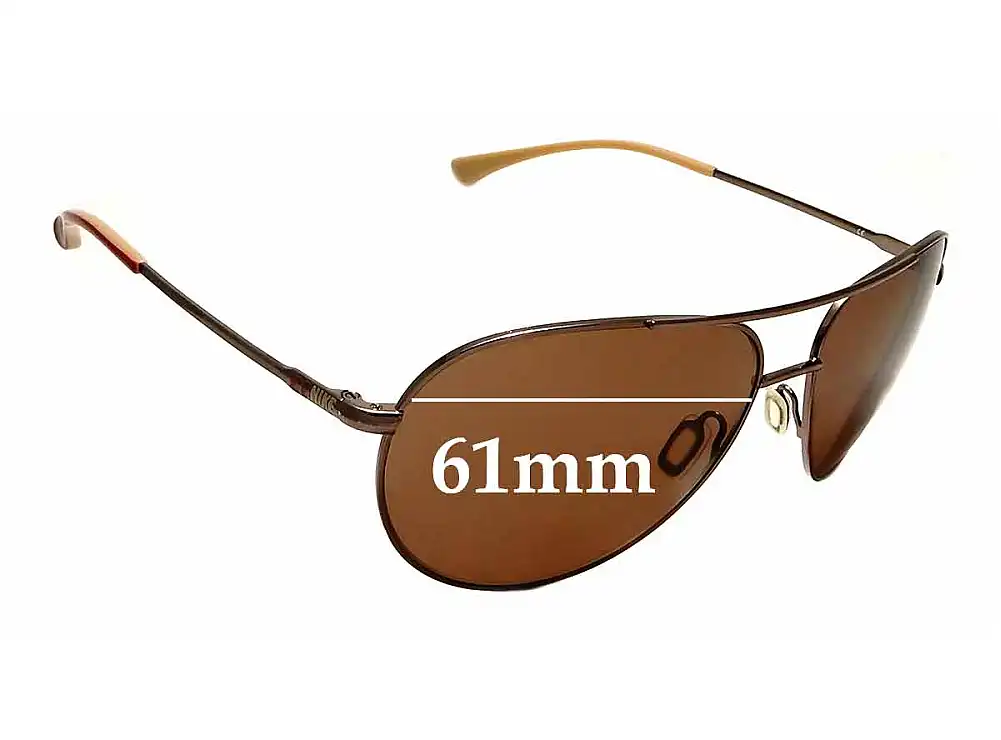 Sunglass Fix Replacement Lenses for Nike EVO634 Vintage 82 - 61mm Wide Sunglass Fix Replacement Lenses for Nike EVO634 Vintage 82 - 61mm Wide
