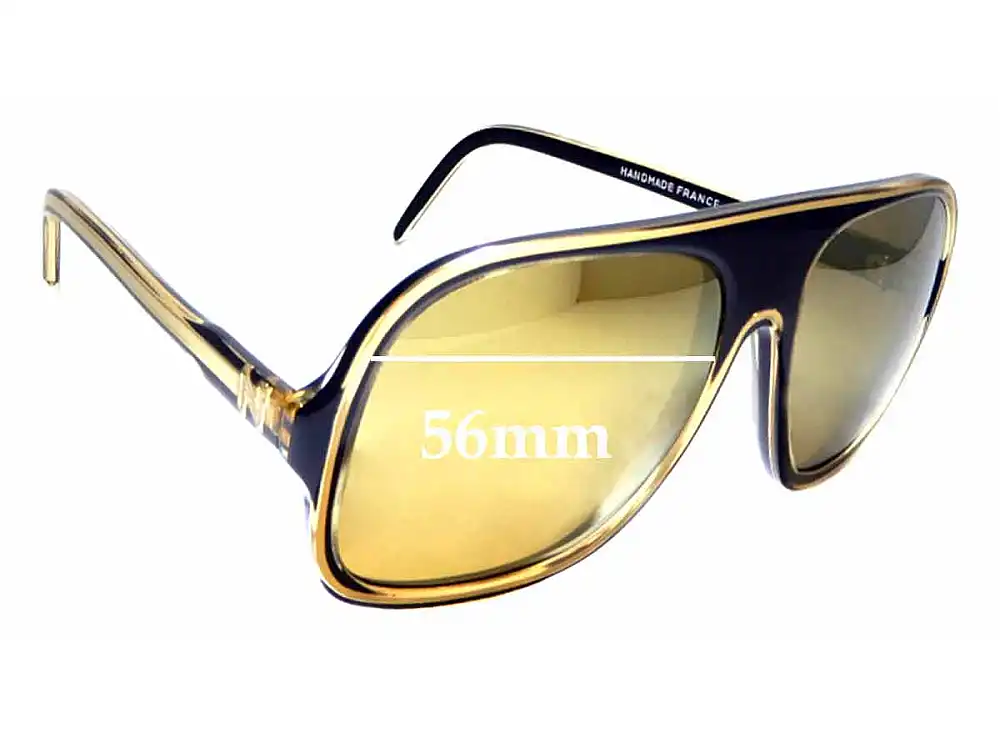 Sunglass Fix Replacement Lenses for Nina Ricci 90 MNO - 56mm Wide Sunglass Fix Replacement Lenses for Nina Ricci 90 MNO - 56mm Wide