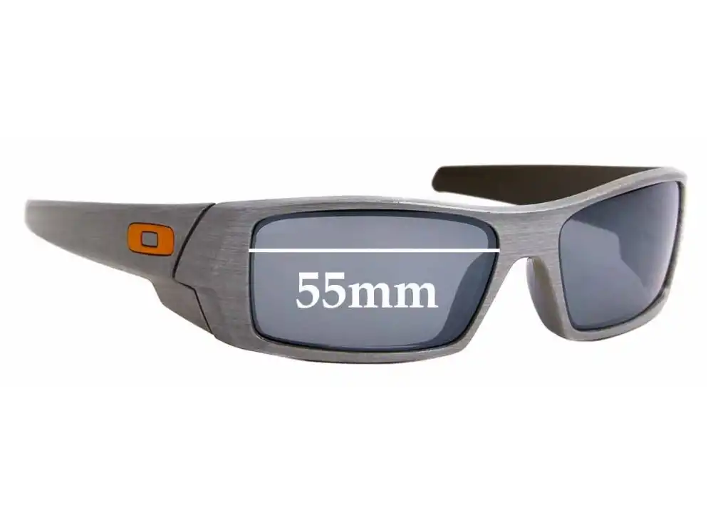 Sunglass Fix Replacement Lenses for Oakley Gascan - 55mm Wide Sunglass Fix Replacement Lenses for Oakley Gascan - 55mm Wide