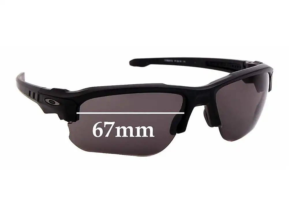 Sunglass Fix Replacement Lenses for Oakley Speed Jacket OO9228 - 67mm Wide Sunglass Fix Replacement Lenses for Oakley Speed Jacket OO9228 - 67mm Wide