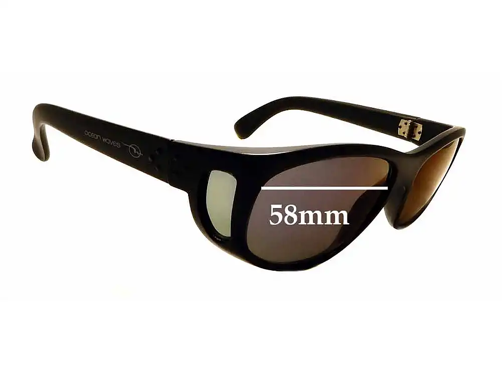 Sunglass Fix Replacement Lenses for Ocean Eyewear Nassau - 58mm Wide Sunglass Fix Replacement Lenses for Ocean Eyewear Nassau - 58mm Wide