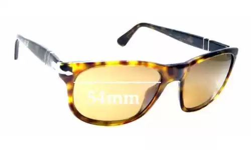 Sunglass Fix Replacement Lenses for Persol 2989-S - 54mm Wide Persol 2989-S Replacement Lenses 54mm wide