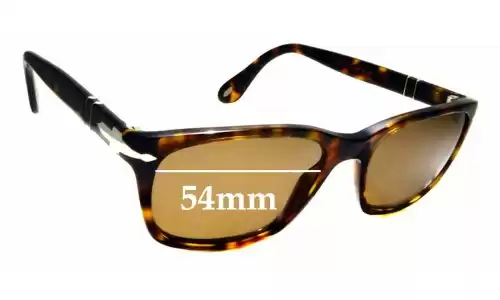 Sunglass Fix Replacement Lenses for Persol 3012-V - 54mm Wide Persol 3012-V Replacement Lenses 54mm wide