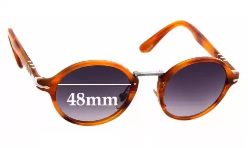 Sunglass Fix Replacement Lenses for Persol 3129-S - 48mm Wide Persol 3129-S Replacement Lenses 48mm wide